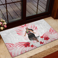 New Zealand Women's Day Rubber Doormat Maori Wahine Polynesian Pattern LT05 - Polynesian Pride
