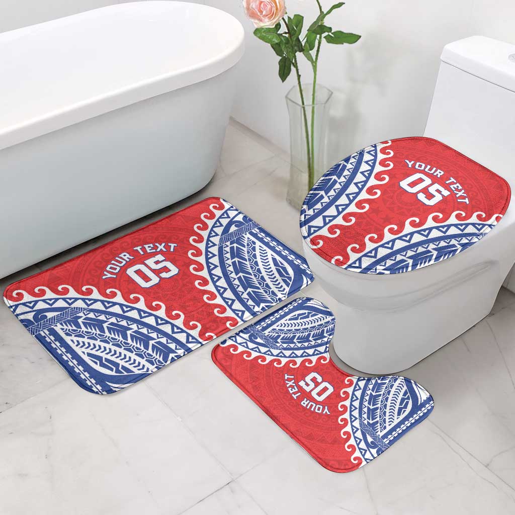 Custom Tuamotu Archipelago Bathroom Set Polynesian Tribal Tattoo LT05 - Polynesian Pride