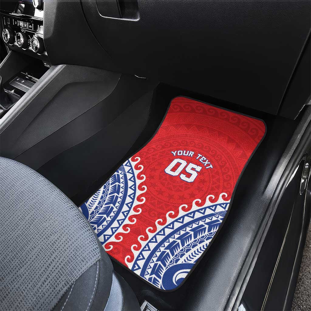 Custom Tuamotu Archipelago Car Mats Polynesian Tribal Tattoo LT05 - Polynesian Pride