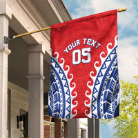 Custom Tuamotu Archipelago Garden Flag Polynesian Tribal Tattoo LT05 House Flag Red - Polynesian Pride