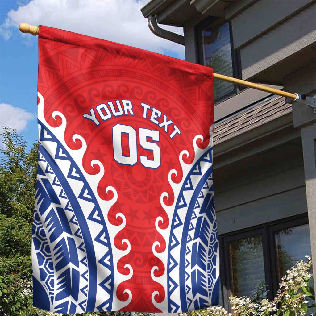 Custom Tuamotu Archipelago Garden Flag Polynesian Tribal Tattoo LT05 - Polynesian Pride