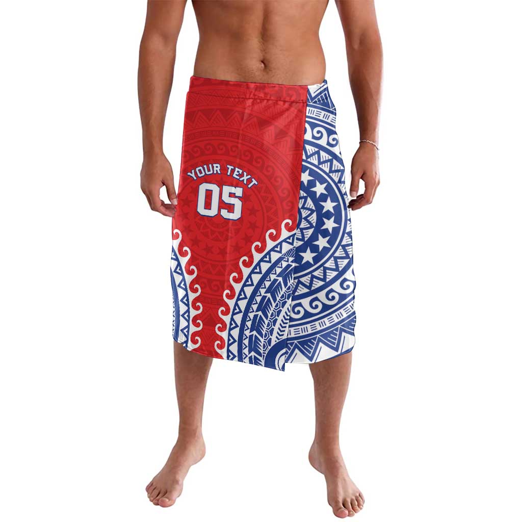 Custom Tuamotu Archipelago Lavalava Polynesian Tribal Tattoo LT05 Red - Polynesian Pride