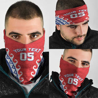 Custom Tuamotu Archipelago Neck Gaiter Polynesian Tribal Tattoo LT05 - Polynesian Pride