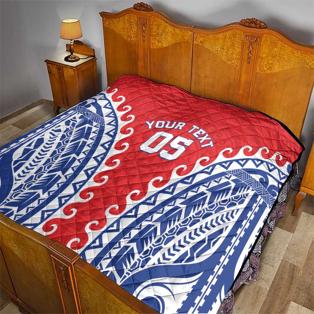 Custom Tuamotu Archipelago Quilt Polynesian Tribal Tattoo LT05 - Polynesian Pride