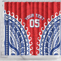 Custom Tuamotu Archipelago Shower Curtain Polynesian Tribal Tattoo LT05 - Polynesian Pride
