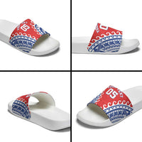 Custom Tuamotu Archipelago Slide Sandals Polynesian Tribal Tattoo LT05 - Polynesian Pride