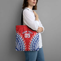 Custom Tuamotu Archipelago Tote Bag Polynesian Tribal Tattoo LT05 - Polynesian Pride