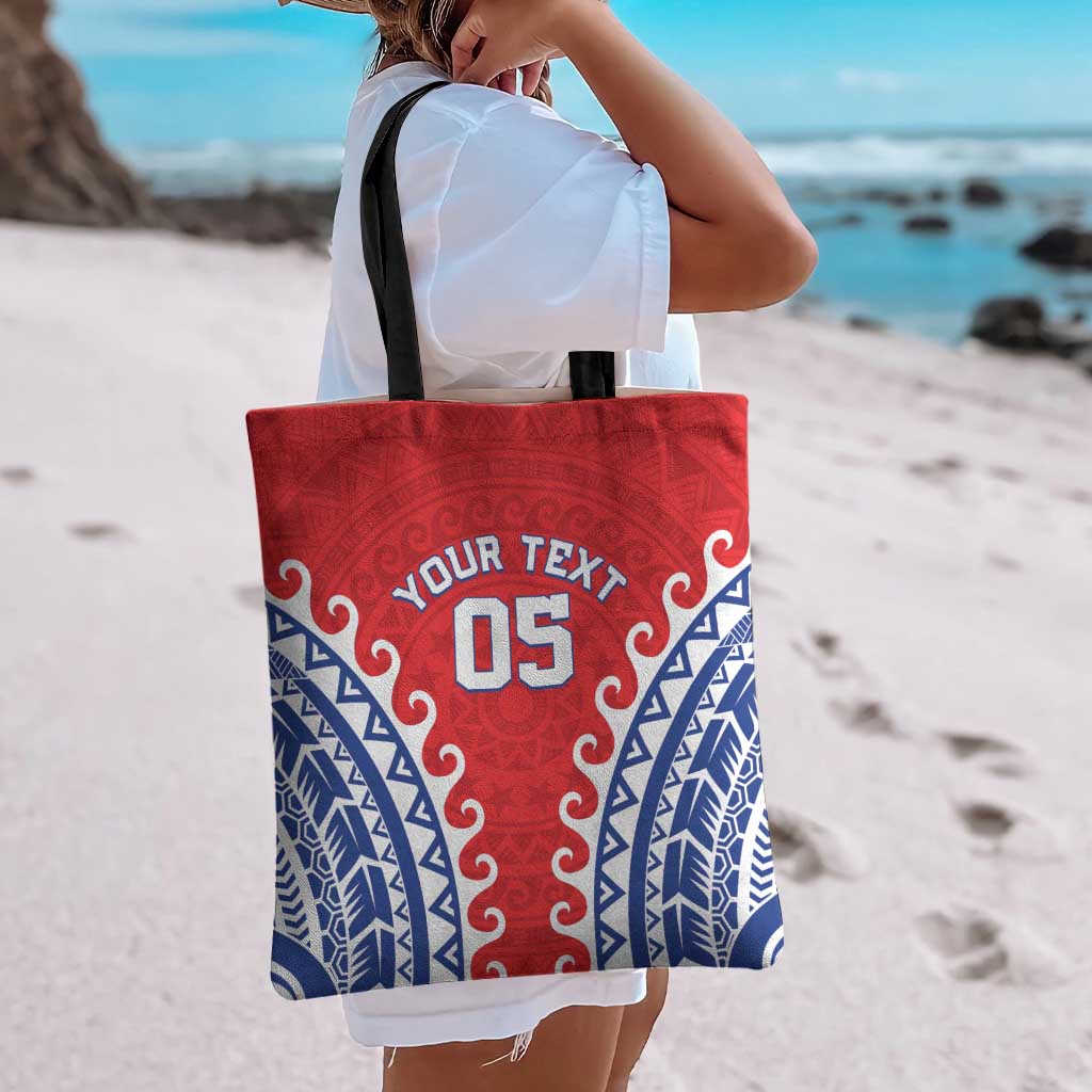 Custom Tuamotu Archipelago Tote Bag Polynesian Tribal Tattoo LT05 - Polynesian Pride