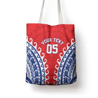 Custom Tuamotu Archipelago Tote Bag Polynesian Tribal Tattoo LT05 - Polynesian Pride