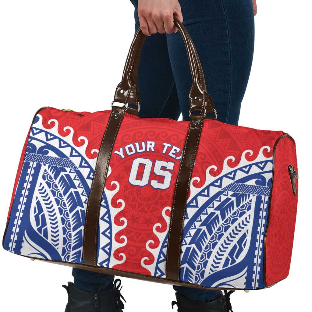 Custom Tuamotu Archipelago Travel Bag Polynesian Tribal Tattoo LT05 - Polynesian Pride