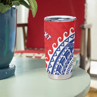Custom Tuamotu Archipelago Tumbler Cup Polynesian Tribal Tattoo LT05 - Polynesian Pride