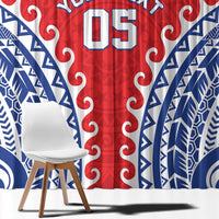 Custom Tuamotu Archipelago Window Curtain Polynesian Tribal Tattoo LT05 - Polynesian Pride