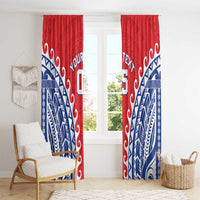 Custom Tuamotu Archipelago Window Curtain Polynesian Tribal Tattoo LT05 - Polynesian Pride
