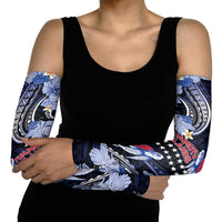 Tuamotu Islands Arm Sleeves Polynesian Pattern With Turtle LT05 - Polynesian Pride