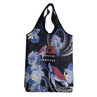 Tuamotu Islands Grocery Bag Polynesian Pattern With Turtle LT05 - Polynesian Pride
