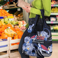 Tuamotu Islands Grocery Bag Polynesian Pattern With Turtle LT05 - Polynesian Pride