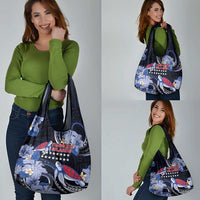 Tuamotu Islands Grocery Bag Polynesian Pattern With Turtle LT05 - Polynesian Pride
