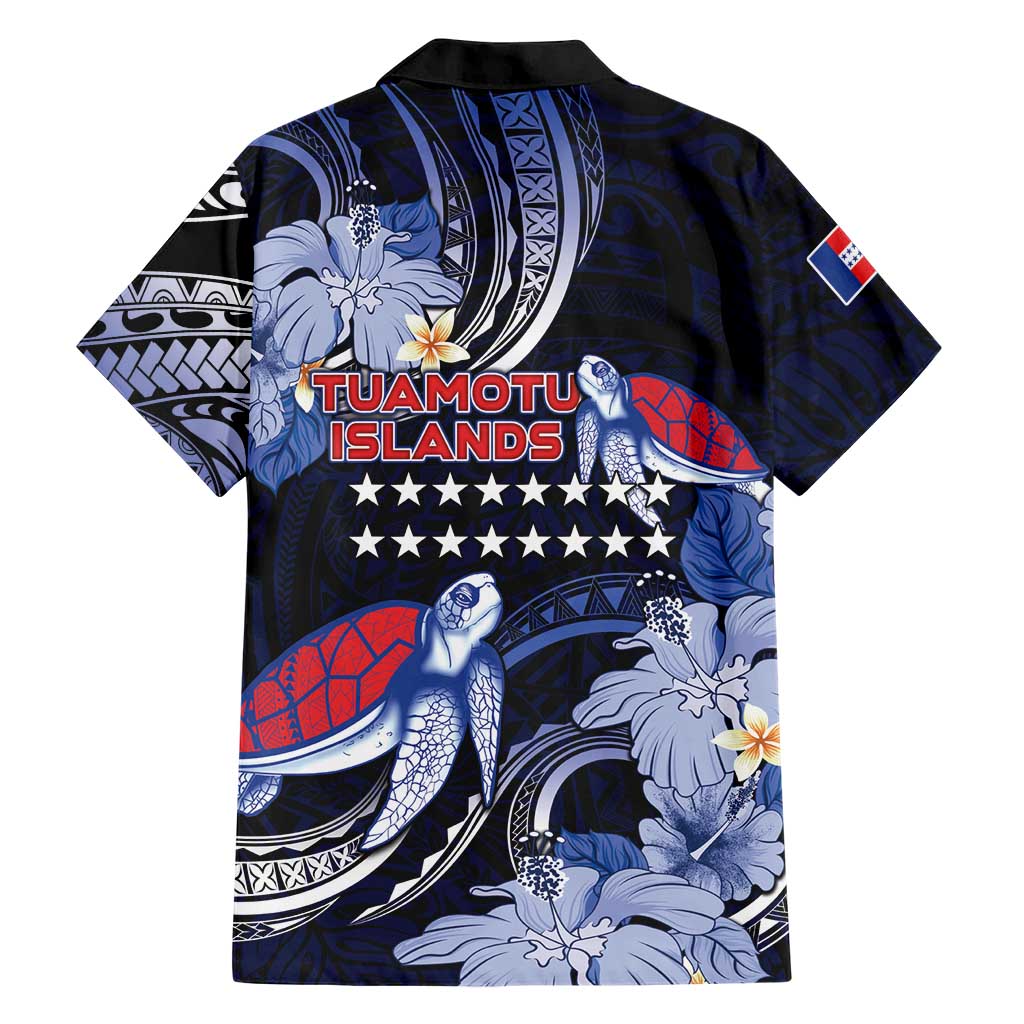 Tuamotu Islands Hawaiian Shirt Polynesian Pattern With Turtle LT05 - Polynesian Pride