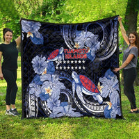 Tuamotu Islands Quilt Polynesian Pattern With Turtle LT05 - Polynesian Pride