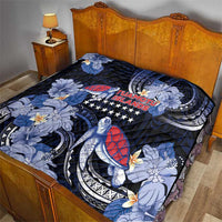 Tuamotu Islands Quilt Polynesian Pattern With Turtle LT05 - Polynesian Pride