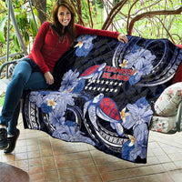 Tuamotu Islands Quilt Polynesian Pattern With Turtle LT05 - Polynesian Pride