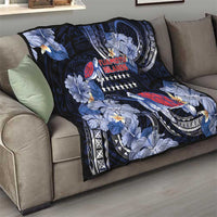 Tuamotu Islands Quilt Polynesian Pattern With Turtle LT05 - Polynesian Pride