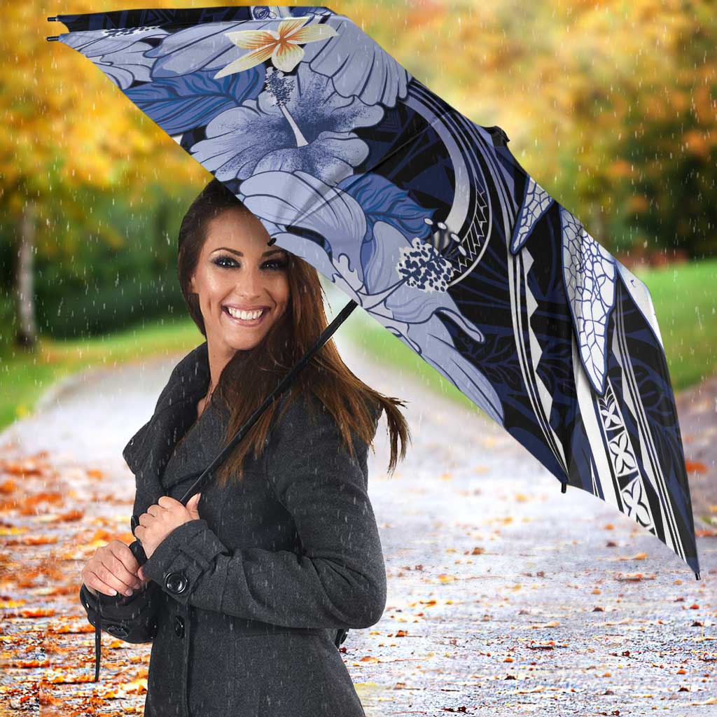 Tuamotu Islands Umbrella Polynesian Pattern With Turtle LT05 - Polynesian Pride