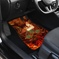 Samoa Siva Afi Festival Car Mats Fire Knife Dancing LT05 - Polynesian Pride
