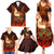 Samoa Siva Afi Festival Family Matching Summer Maxi Dress and Hawaiian Shirt Fire Knife Dancing LT05 - Polynesian Pride