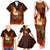 Samoa Siva Afi Festival Family Matching Tank Maxi Dress and Hawaiian Shirt Fire Knife Dancing LT05 - Polynesian Pride