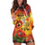 ANZAC Day Red Poppy Hoodie Dress Honoring The ANZAC Spirit