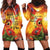 ANZAC Day Red Poppy Hoodie Dress Honoring The ANZAC Spirit