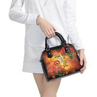 ANZAC Day Red Poppy Shoulder Handbag Honoring The ANZAC Spirit LT05 - Polynesian Pride