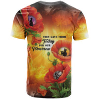 ANZAC Day Red Poppy T Shirt Honoring The ANZAC Spirit LT05 - Polynesian Pride