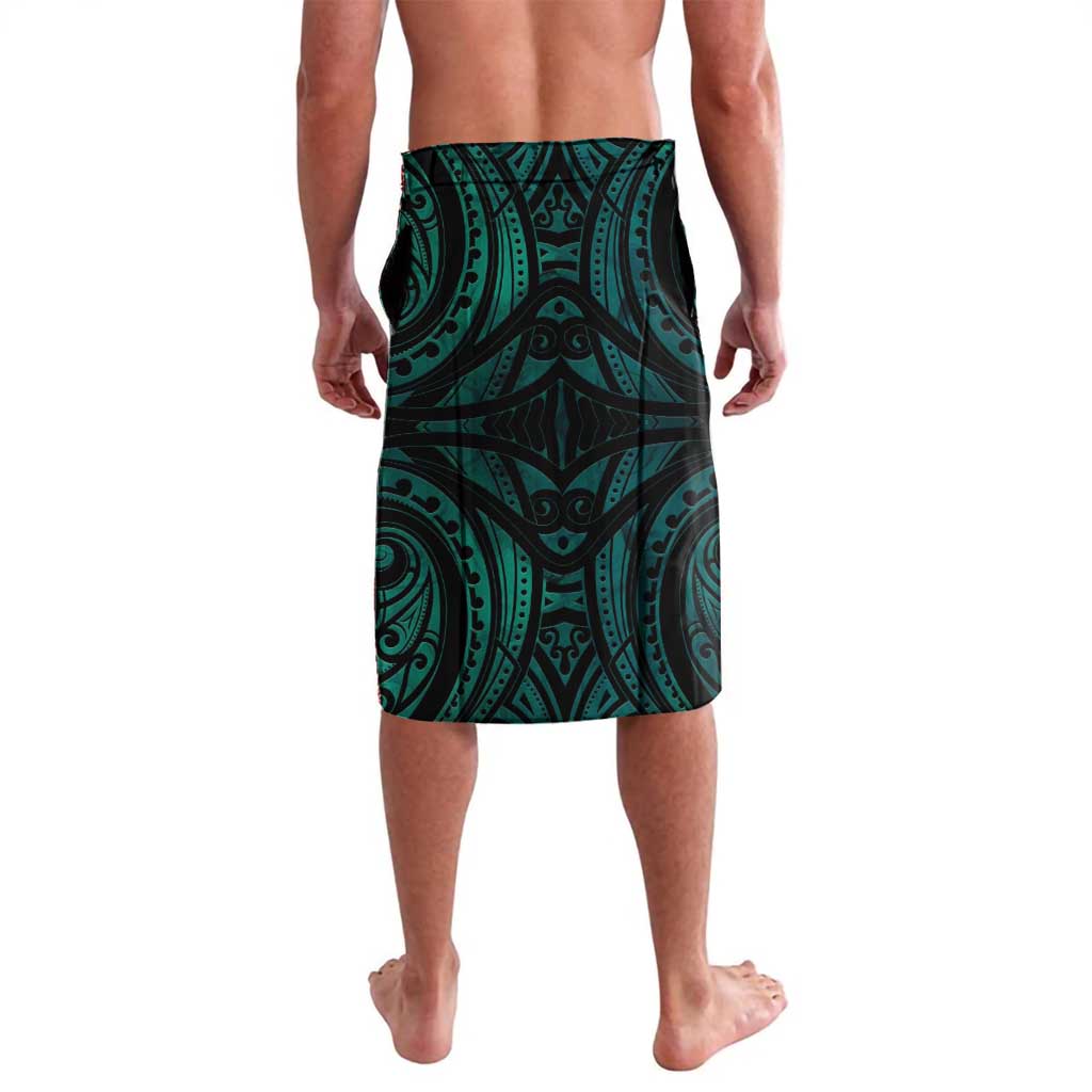 Personalised New Zealand Darts Lavalava Maori Koru Dartboard Turquoise Flame LT05 - Polynesian Pride