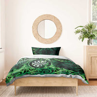 New Zealand Darts Bedding Set Maori Koru Dartboard Green Flame LT05 - Polynesian Pride