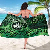 New Zealand Darts Sarong Maori Koru Dartboard Green Flame LT05 - Polynesian Pride