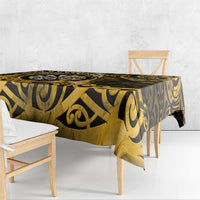New Zealand Darts Tablecloth Maori Koru Dartboard Gold Flame LT05 - Polynesian Pride
