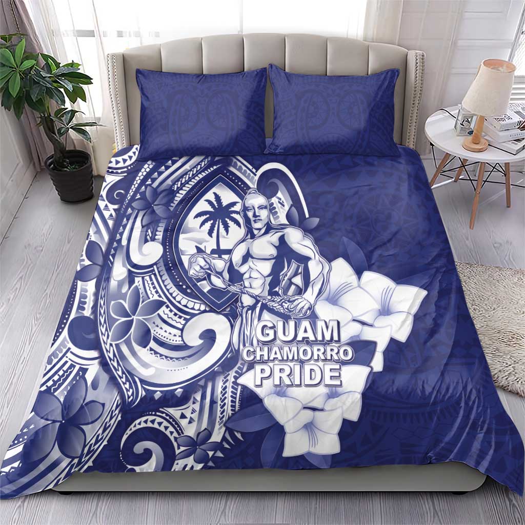 Guam Chief Quipuha Bedding Set Polynesian Pattern With Guasali Flowers LT05 - Polynesian Pride