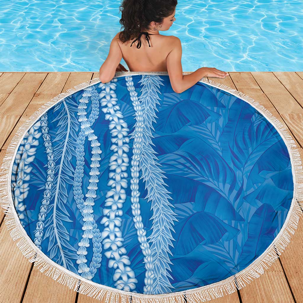 Hawaii Prince Kuhio Beach Blanket Blue Hawaiian Lau Maia With Leis LT05 - Polynesian Pride