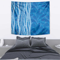 Hawaii Prince Kuhio Tapestry Blue Hawaiian Lau Maia With Leis LT05 - Polynesian Pride