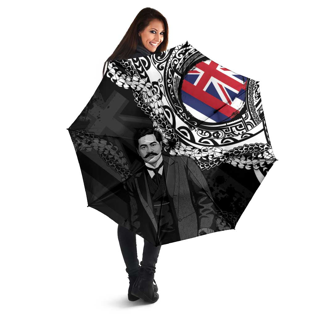 Hawaii Prince Kuhio Umbrella Hawaiian Maile Lei LT05 - Polynesian Pride