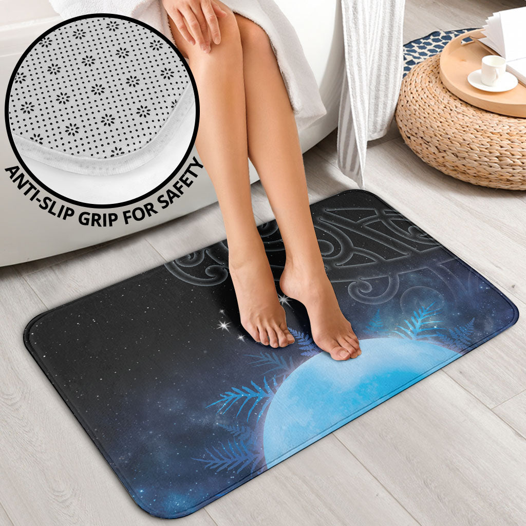 New Zealand Matariki Bathroom Set Pleiades Star Cluster Blue Galaxy LT05 - Polynesian Pride