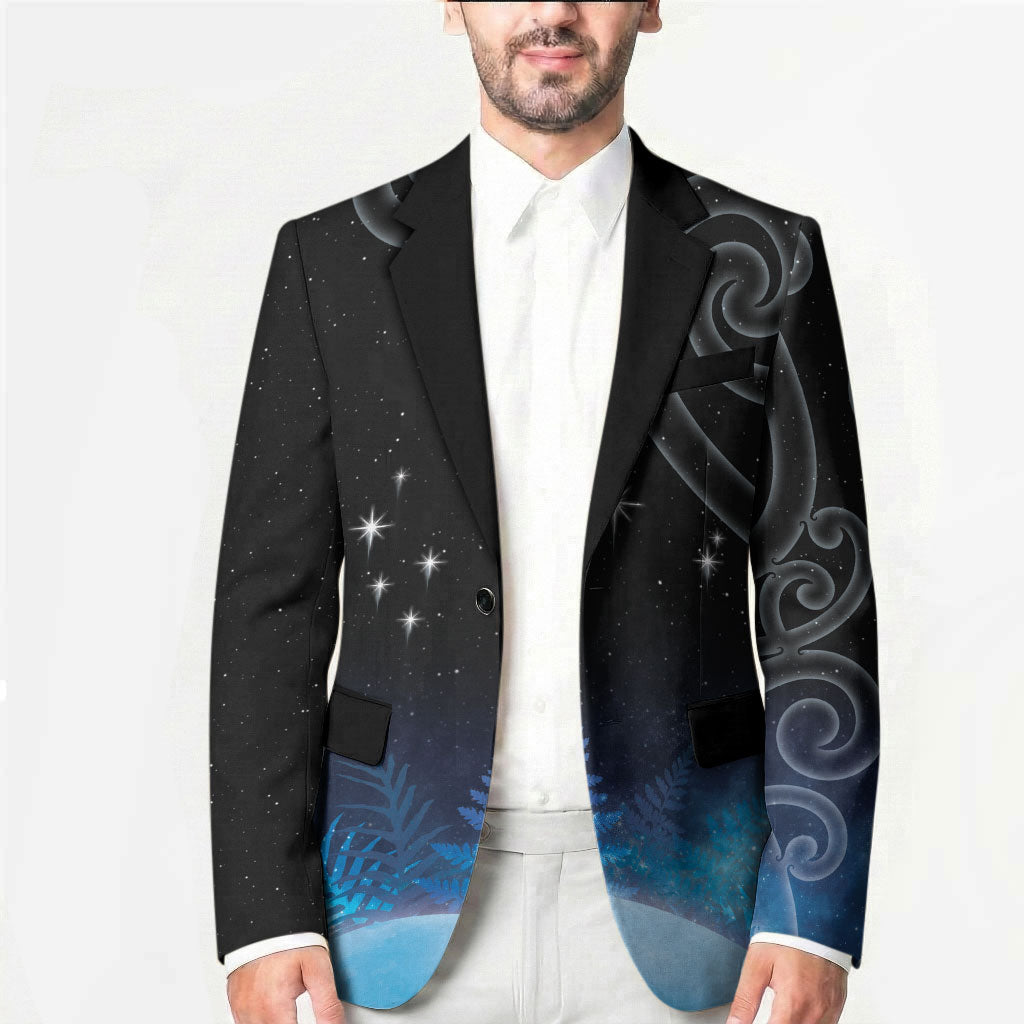 New Zealand Matariki Blazer Pleiades Star Cluster Blue Galaxy LT05 - Polynesian Pride