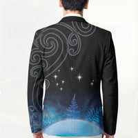 New Zealand Matariki Blazer Pleiades Star Cluster Blue Galaxy LT05 - Polynesian Pride