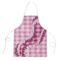 Pink Hawaii Palaka Apron Hawaiian Honohono Lei LT05 Pink - Polynesian Pride