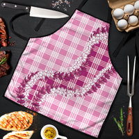 Pink Hawaii Palaka Apron Hawaiian Honohono Lei LT05 Pink - Polynesian Pride