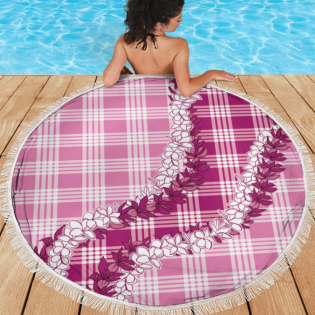 Pink Hawaii Palaka Beach Blanket Hawaiian Honohono Lei LT05 - Polynesian Pride