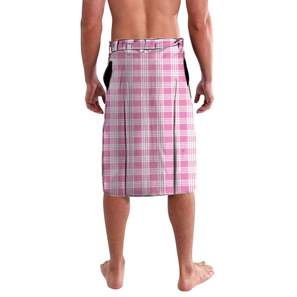 Pink Hawaii Palaka Lavalava Hawaiian Honohono Lei LT05 - Polynesian Pride
