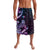 Hawaiian Monk Seal Lavalava Kakau Tribal Pattern Violet Gradient